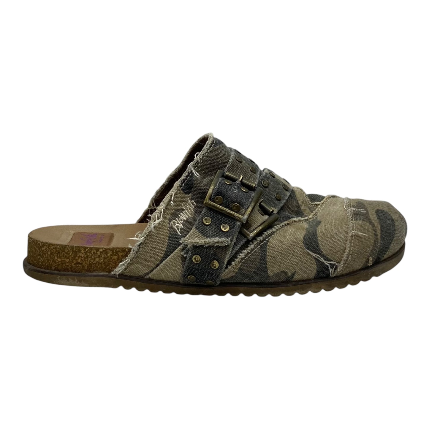 Shoes Flats By Blowfish In Camouflage Print, Size:10