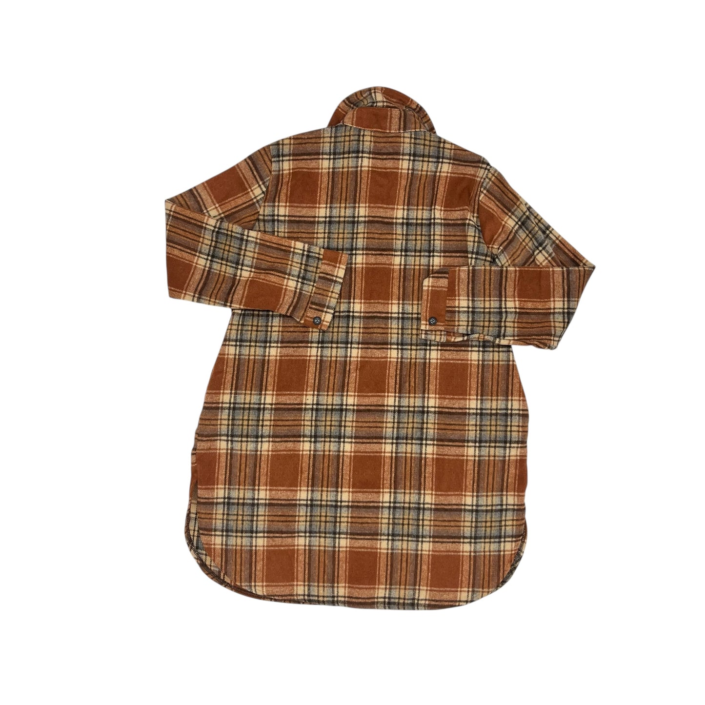 Jacket Shirt By Adora In Orange, Size:S