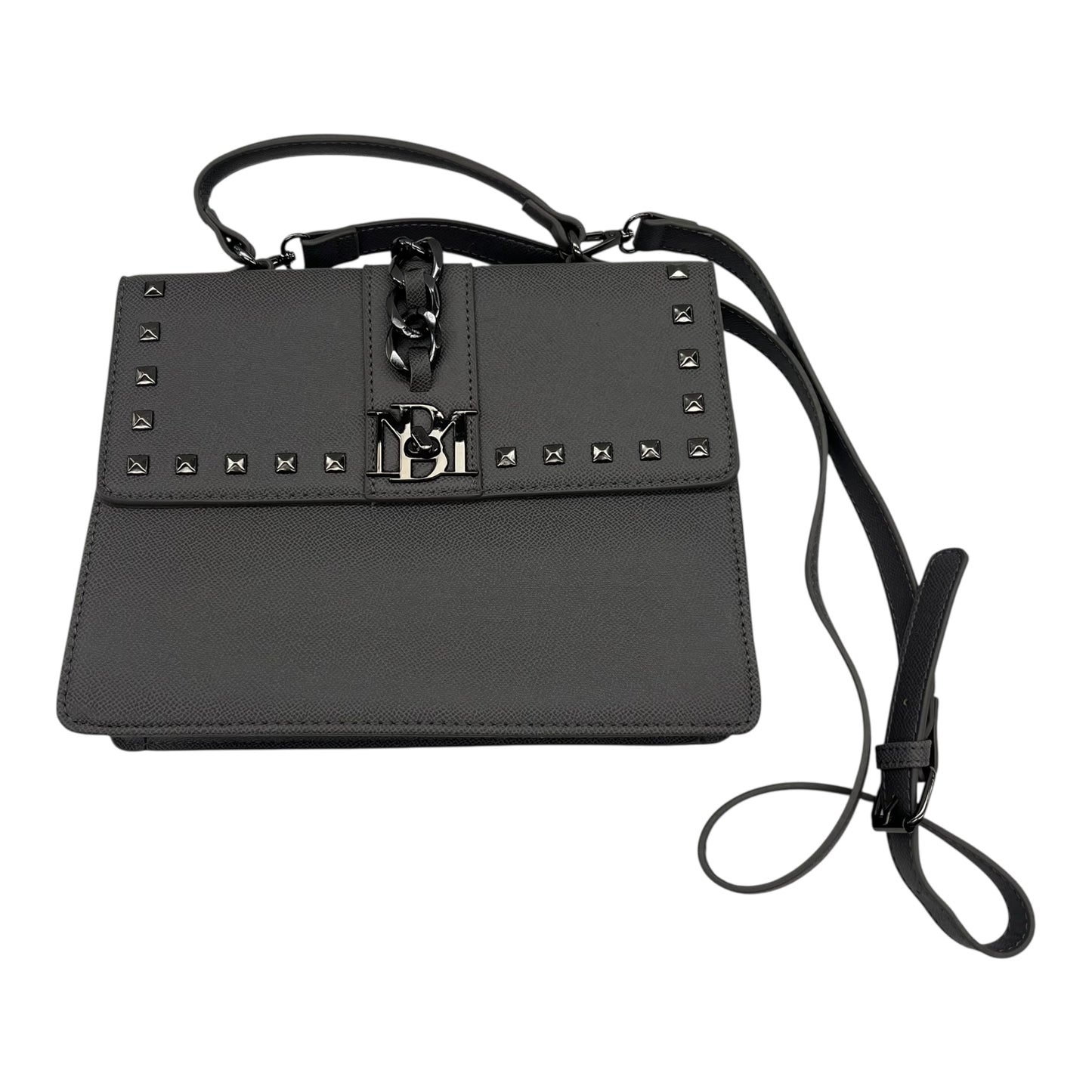 Crossbody By Badgley Mischka In Grey, Size:Medium