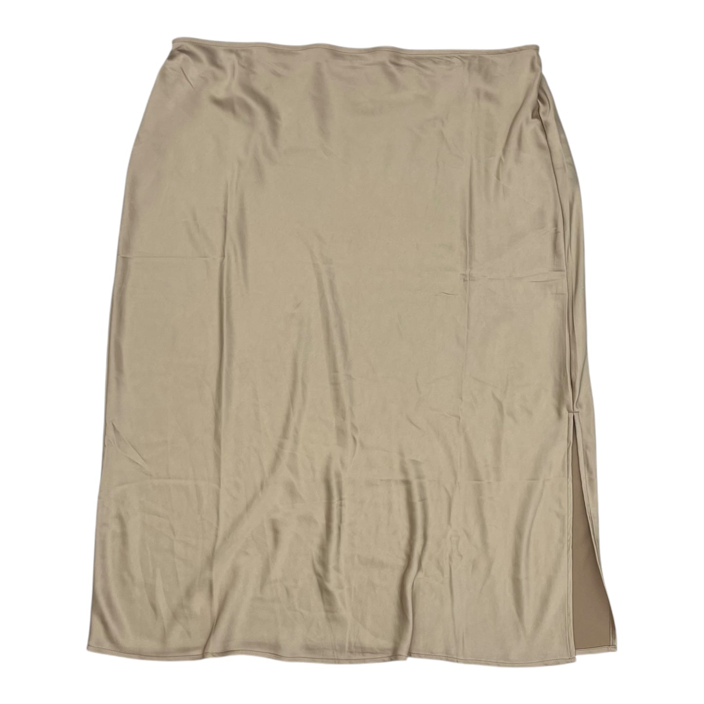 Skirt Midi By Old Navy In Tan, Size:2X