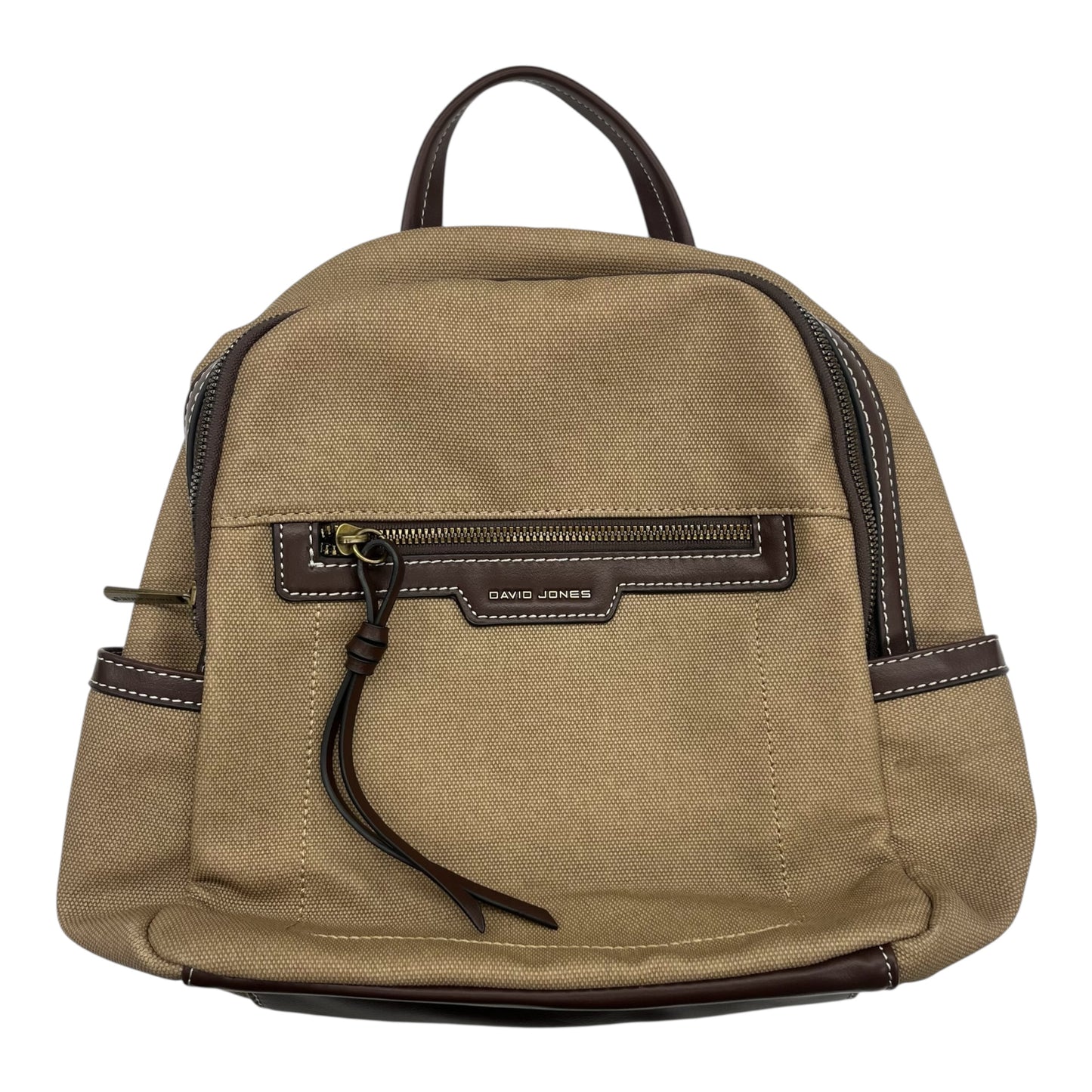 Backpack By Clothes Mentor In Brown, Size:Small