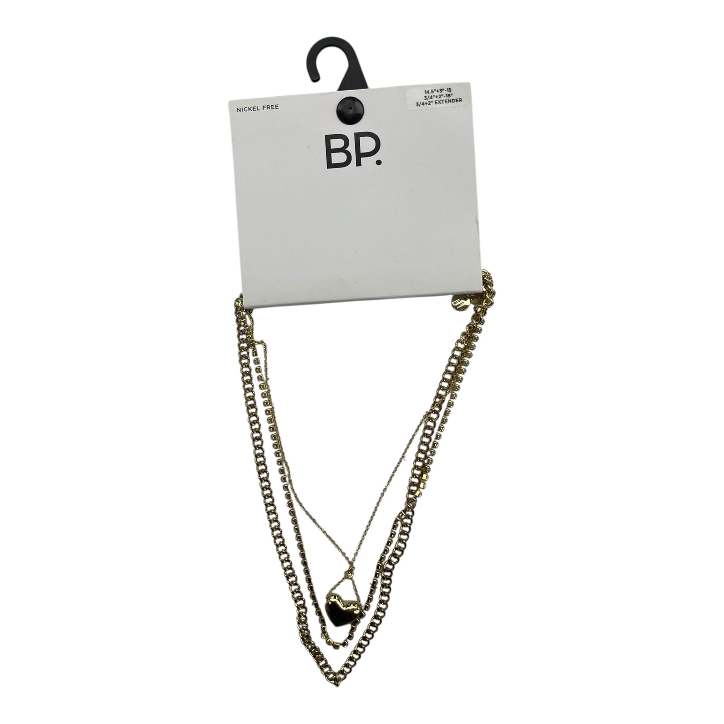 Necklace Layered By Bp In Gold
