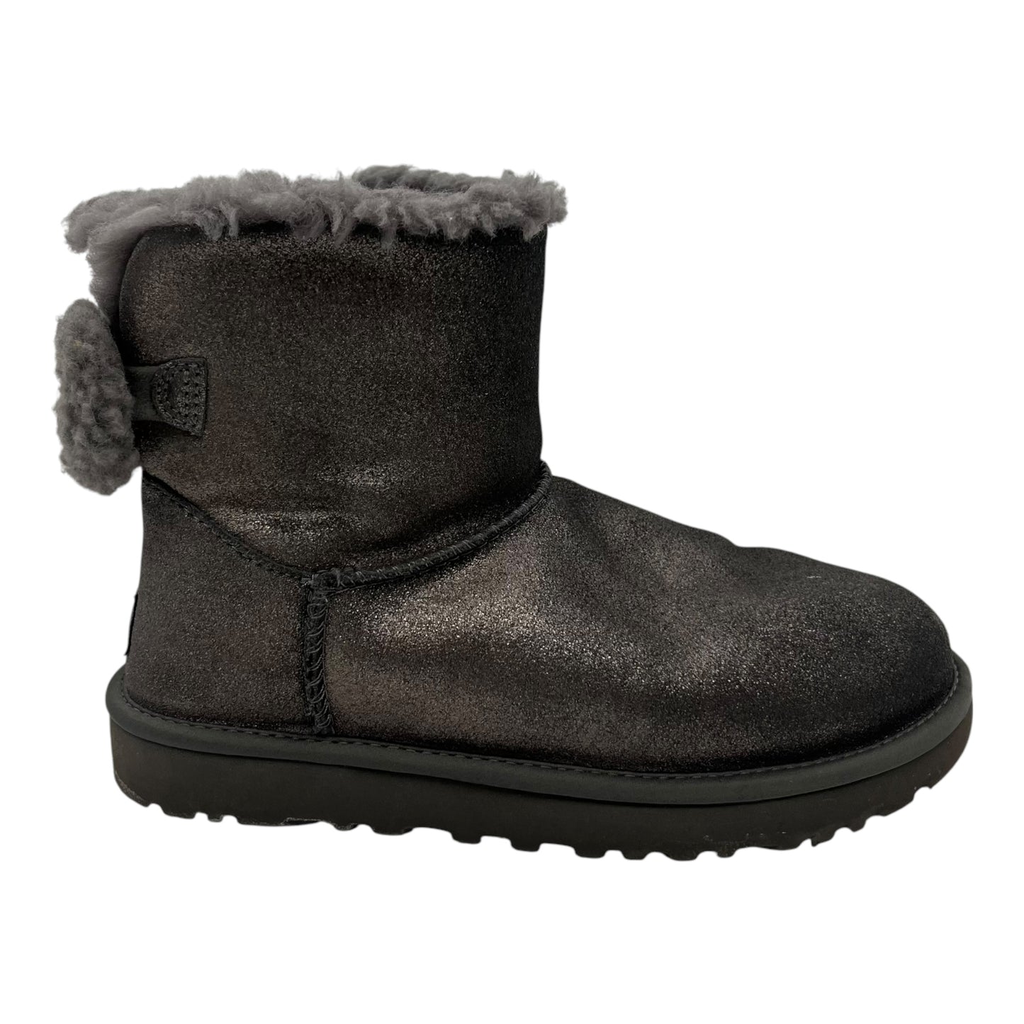 Boots Designer By Ugg In Grey, Size:6
