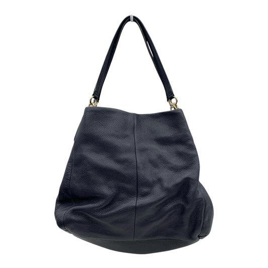 Handbag Designer By Coach In Navy, Size:Medium