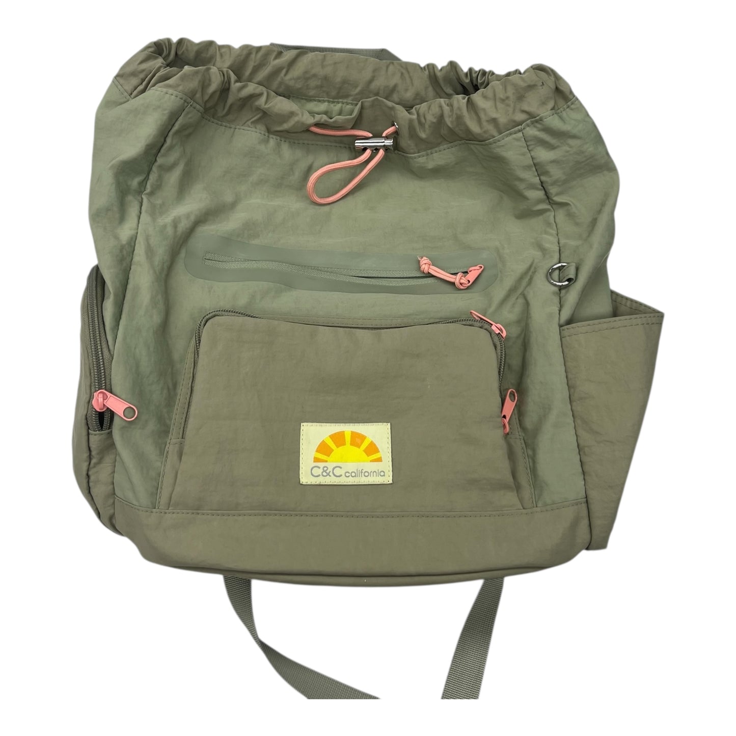 Crossbody By C And C In Green, Size:Large