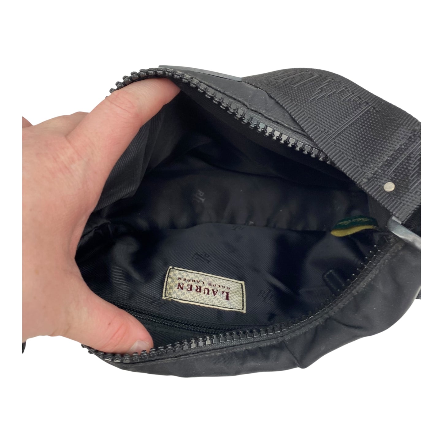 Handbag By Ralph Lauren In Black, Size:Small