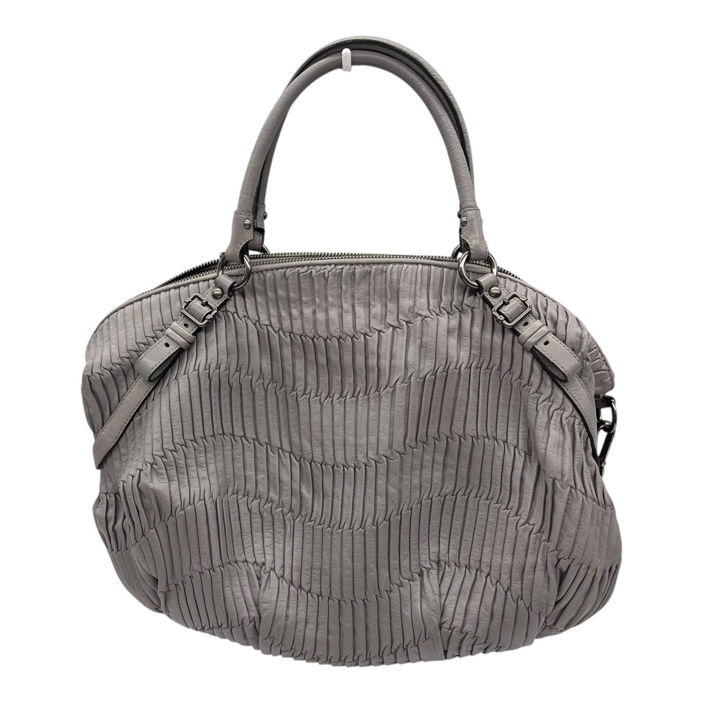 Handbag Designer By Coach In Grey, Size:Medium