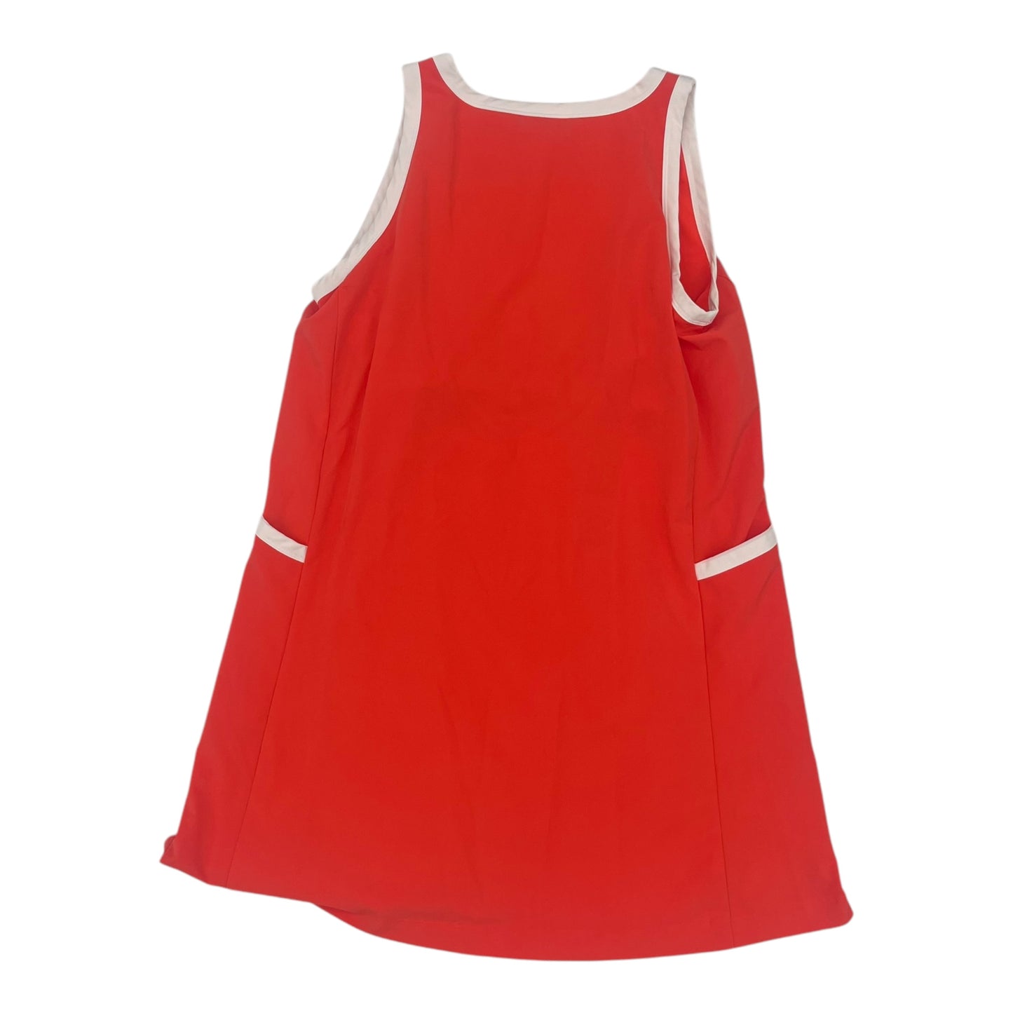 Athletic Dress By Lou And Grey In Orange, Size:L