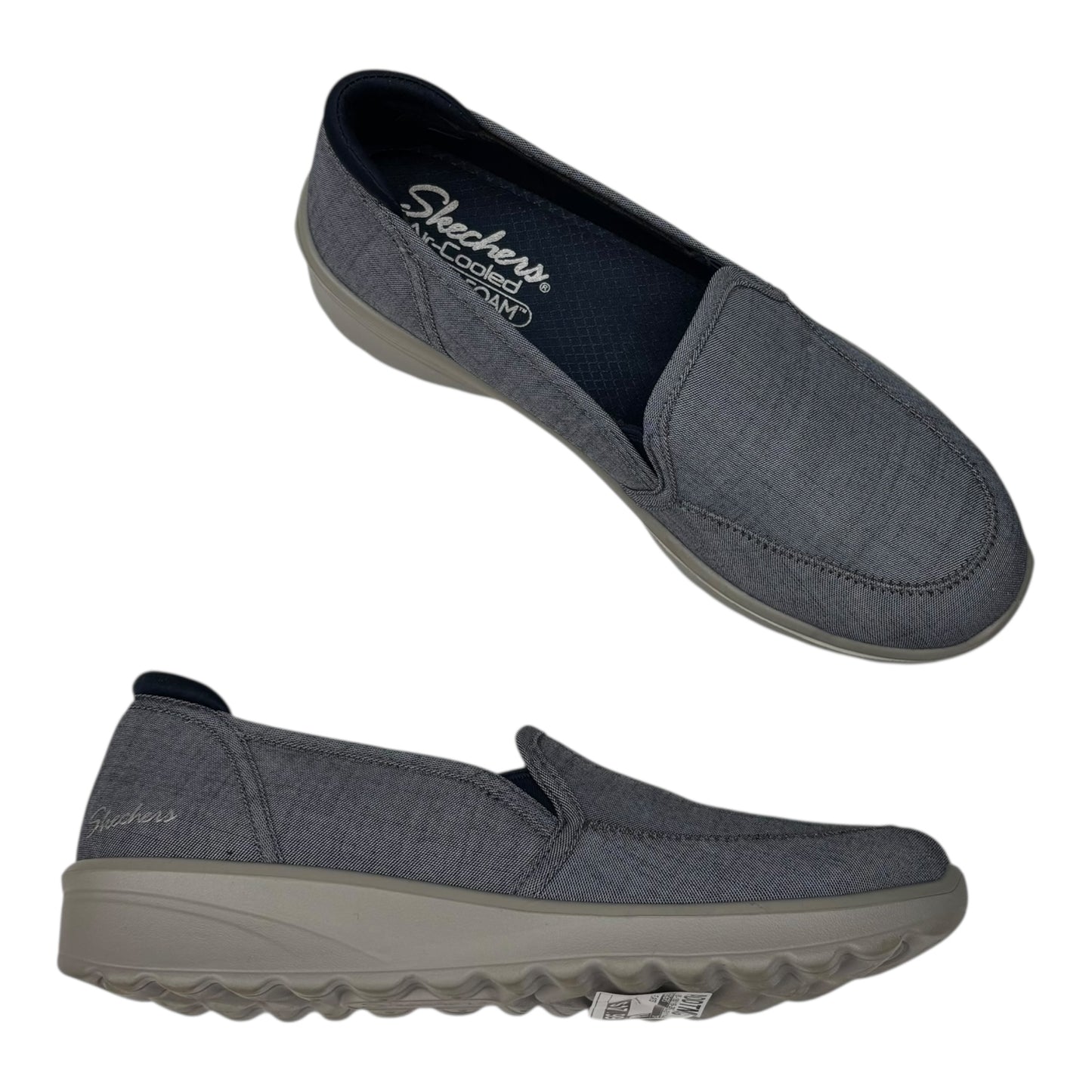 Shoes Flats By Skechers In Blue, Size:8