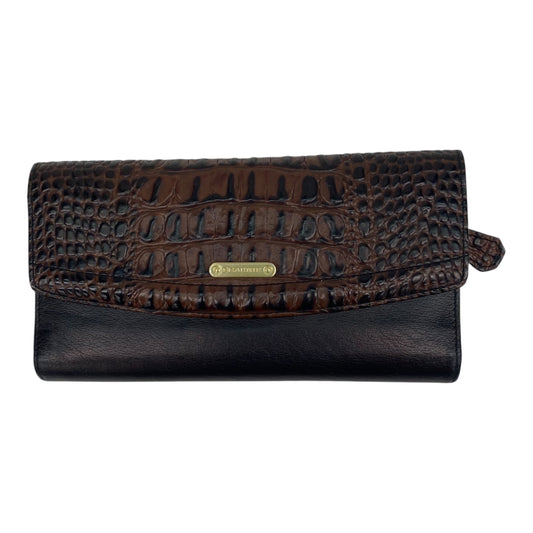 Wallet Designer By Brahmin In Brown, Size:Large