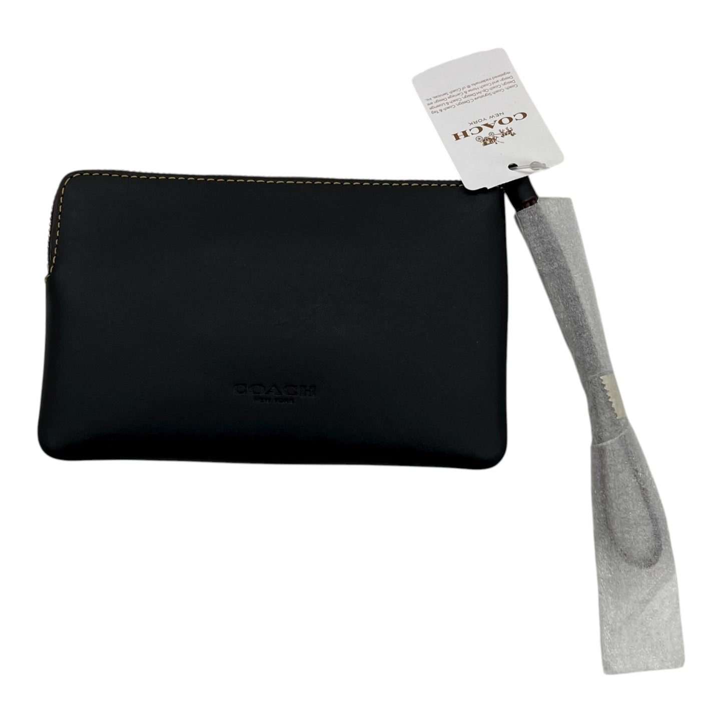Wristlet Designer By Coach In Black, Size:Small