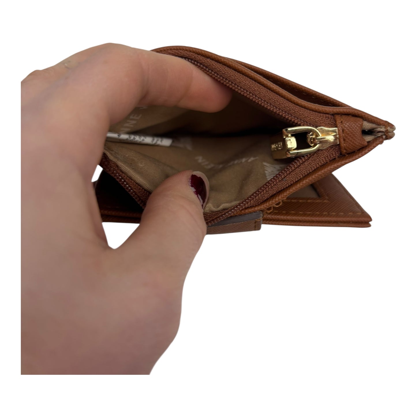 Id/Card Holder By Anne Klein In Brown