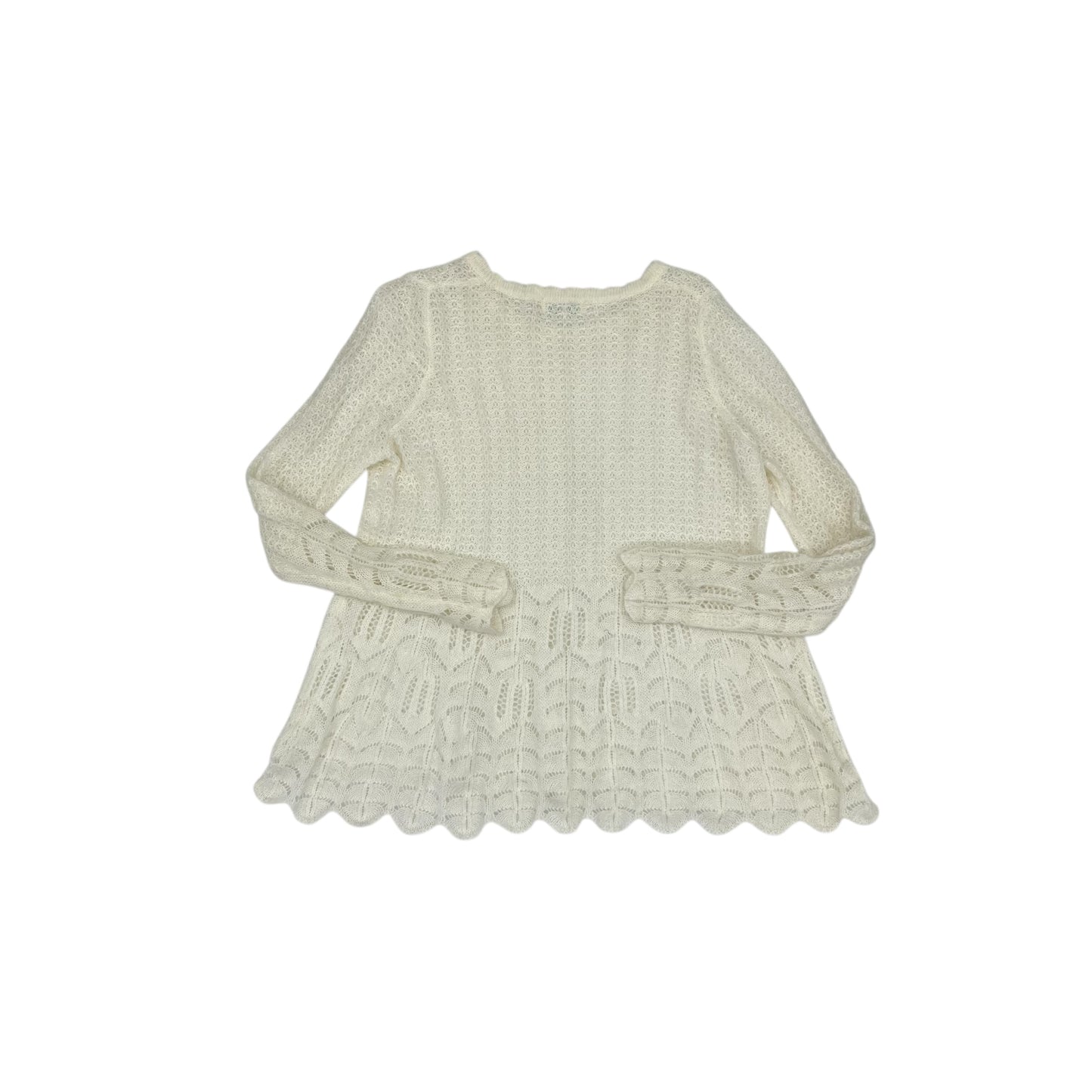 Sweater By Grace & Lace In Cream, Size:M