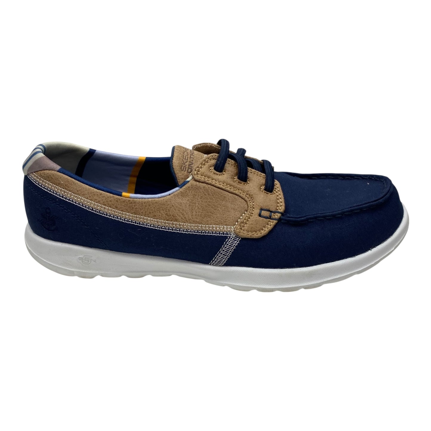 Shoes Flats By Skechers In Blue, Size:9.5