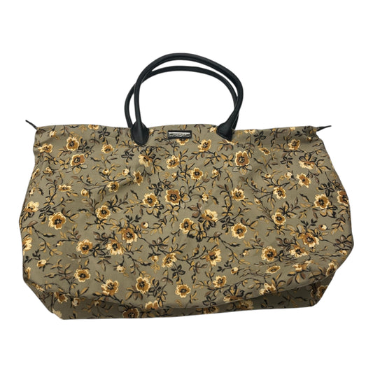 Tote By Clothes Mentor In Floral Print, Size:Large