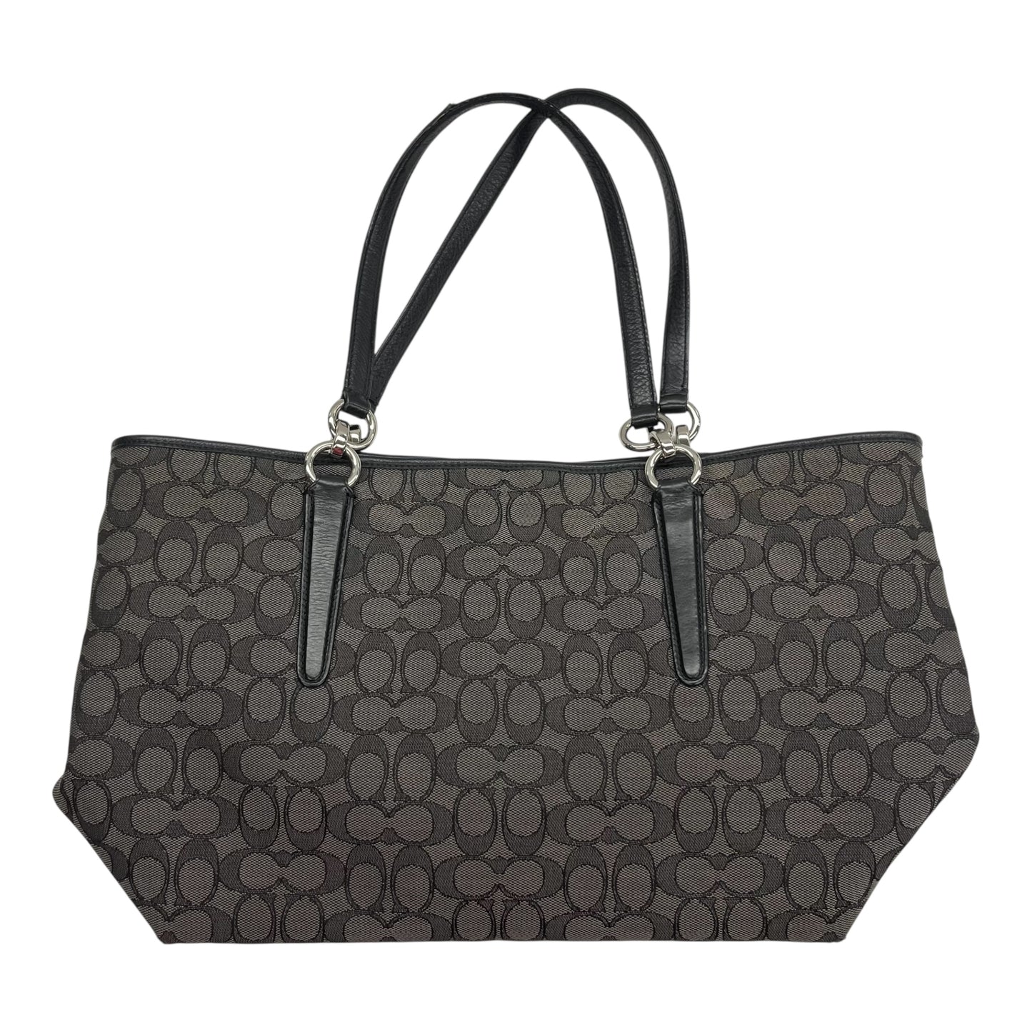 Handbag Designer By Coach In Black, Size:Large
