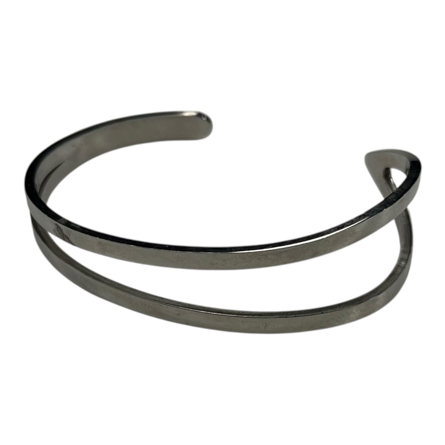 Bracelet Bangle By Clothes Mentor In Silver