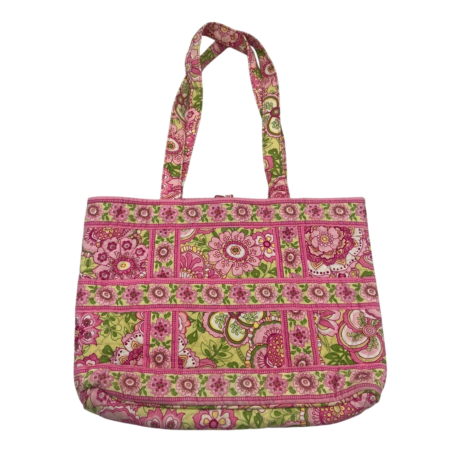 Handbag By Vera Bradley In Pink, Size:Medium