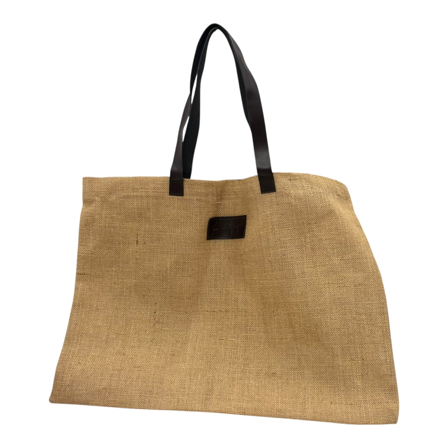 Tote By Clothes Mentor In Tan, Size:Large