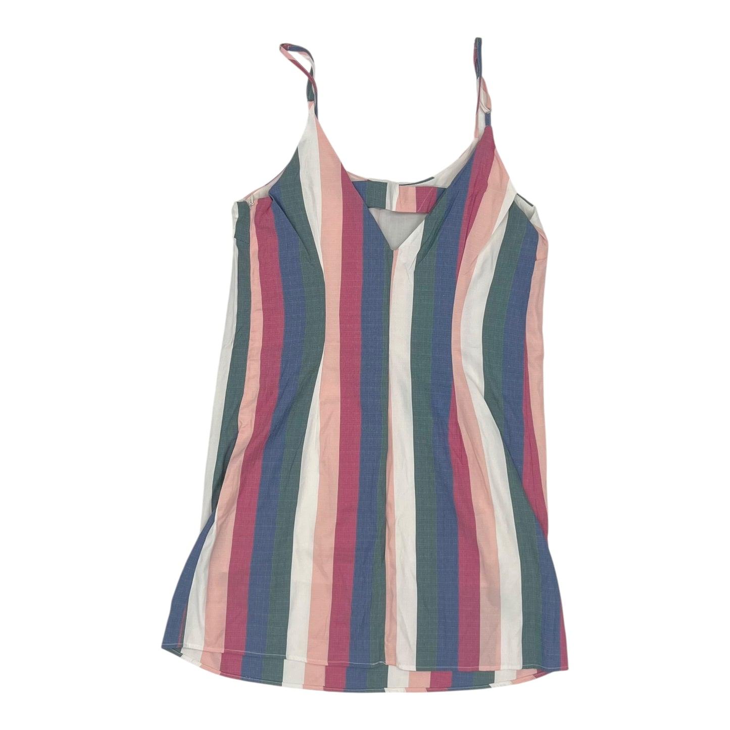 Dress Casual Short By Clothes Mentor In Striped Pattern, Size:L