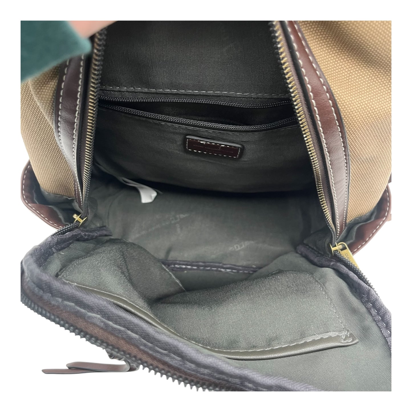 Backpack By Clothes Mentor In Brown, Size:Small