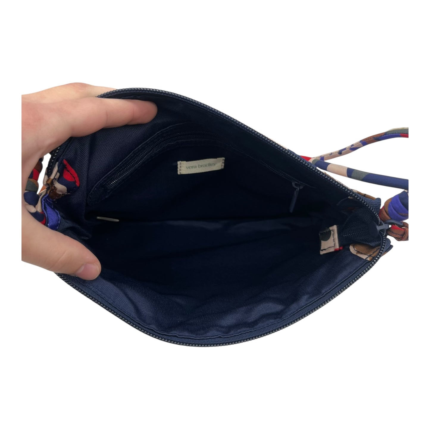 Handbag By Vera Bradley In Floral Print, Size:Small