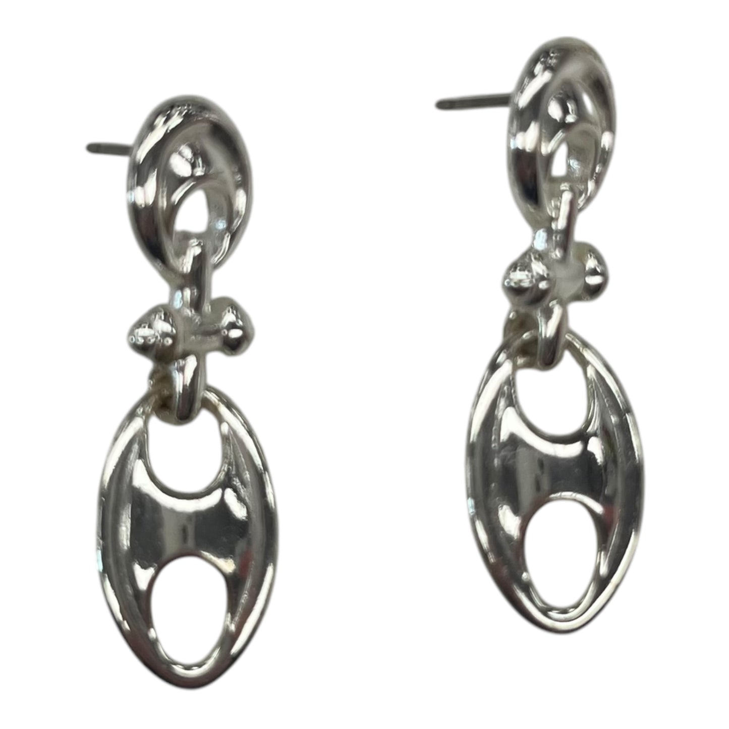 Earrings Dangle/Drop By Clothes Mentor In Silver