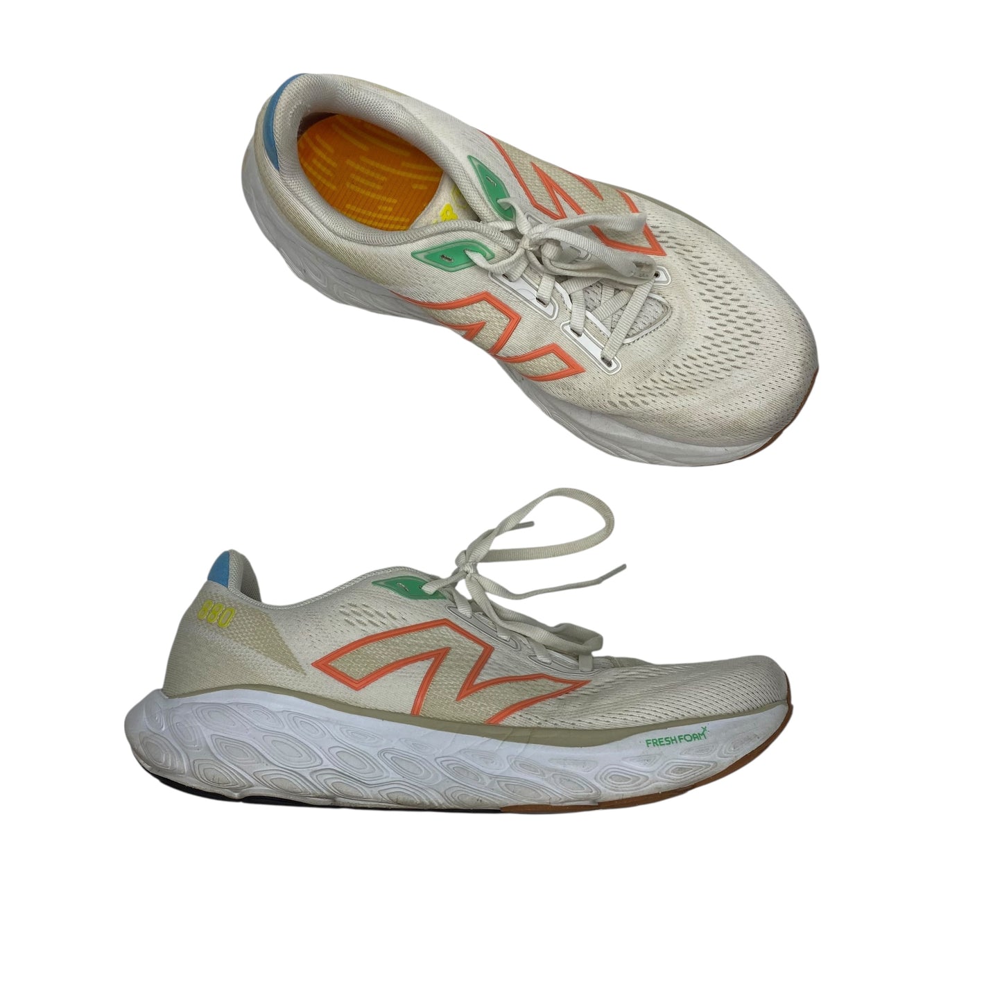 Shoes Athletic By New Balance In Cream, Size:9.5