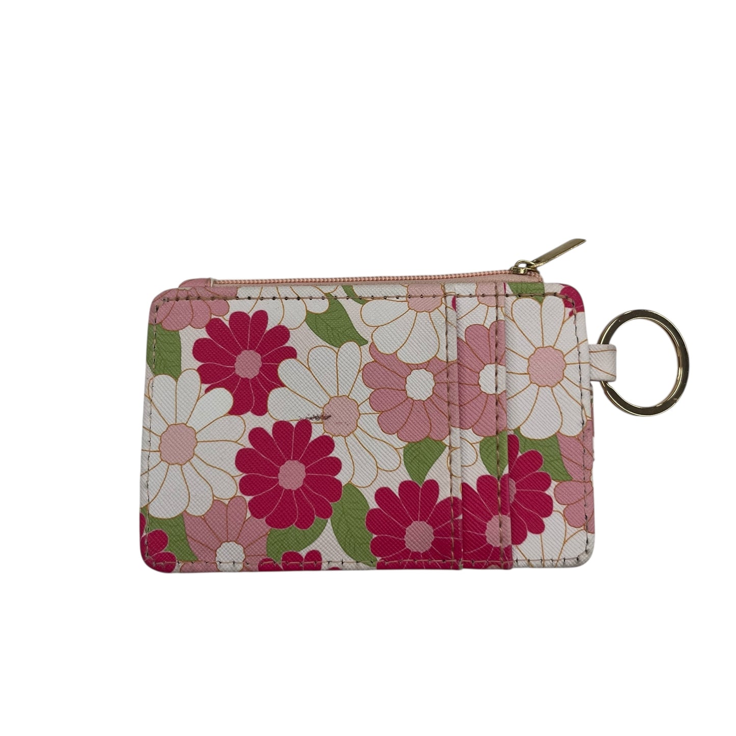 Wallet By Clothes Mentor In Floral Print, Size:Small