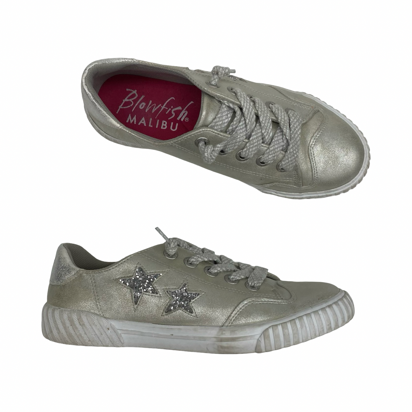Shoes Sneakers By Blowfish In Silver, Size:5