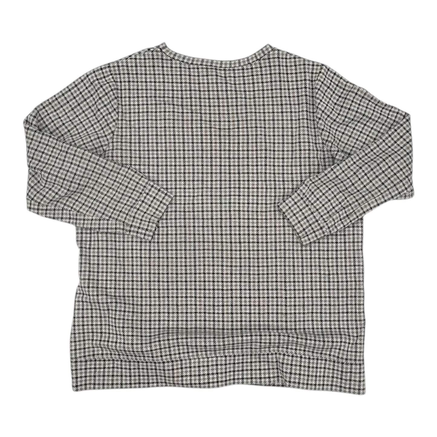 Top Ls By Lands End In Brown & Grey, Size:Xl