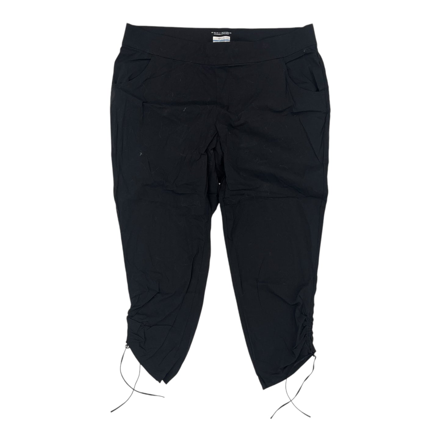 Athletic Capris By Columbia In Black, Size:2X