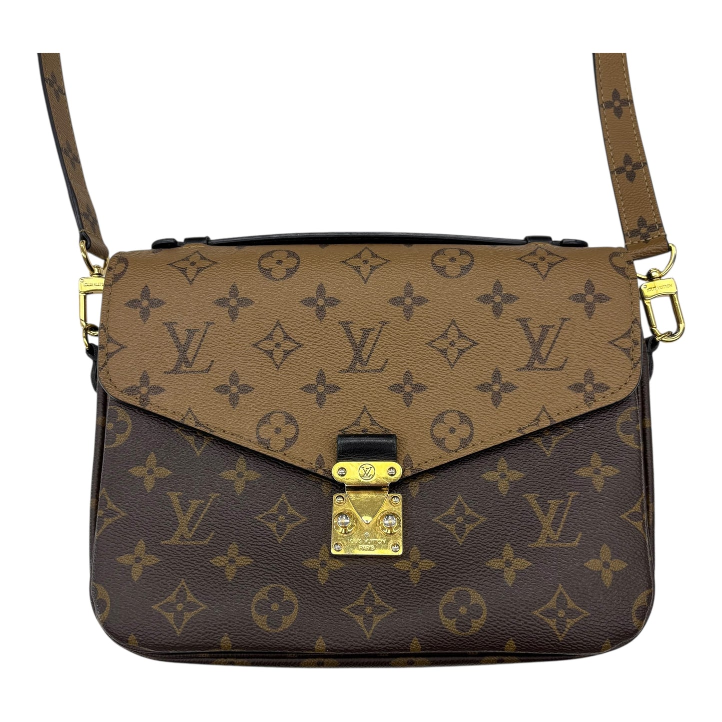 Crossbody Luxury Designer By Louis Vuitton In Brown, Size:Medium