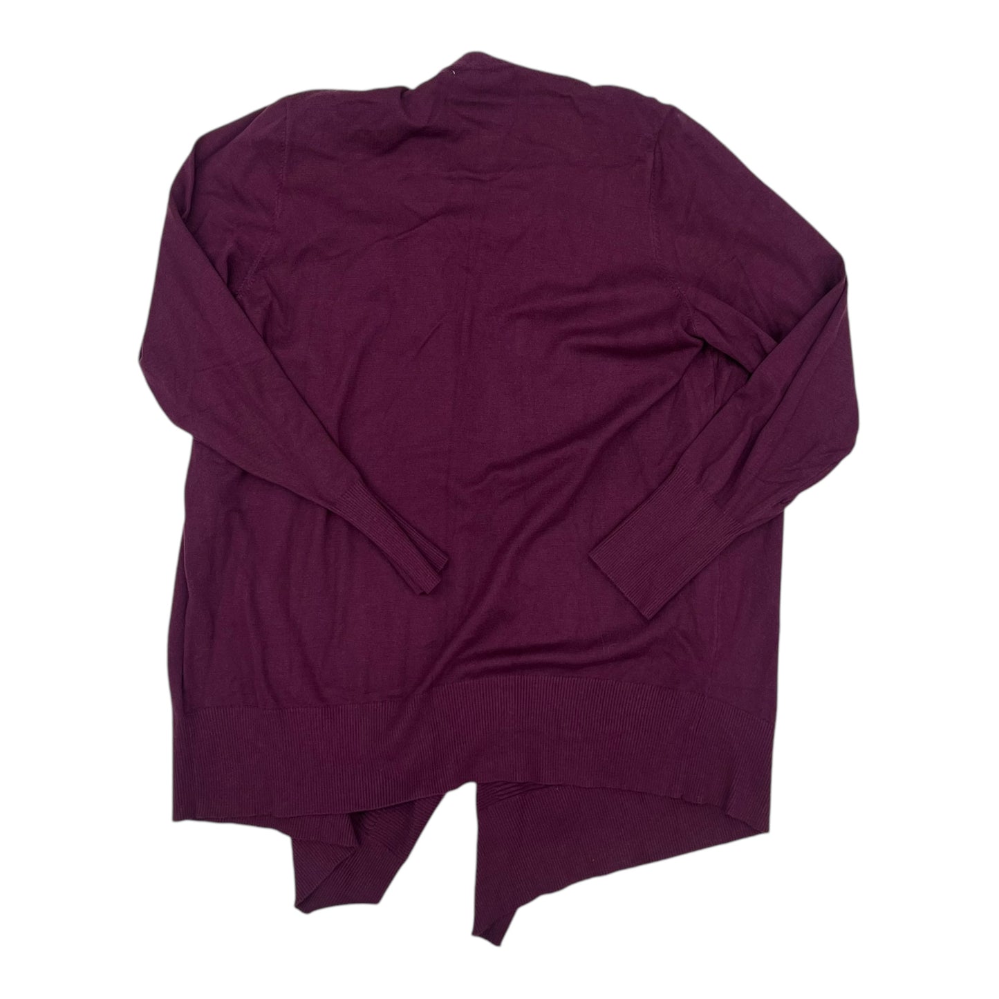 Cardigan By Maurices In Purple, Size:4X