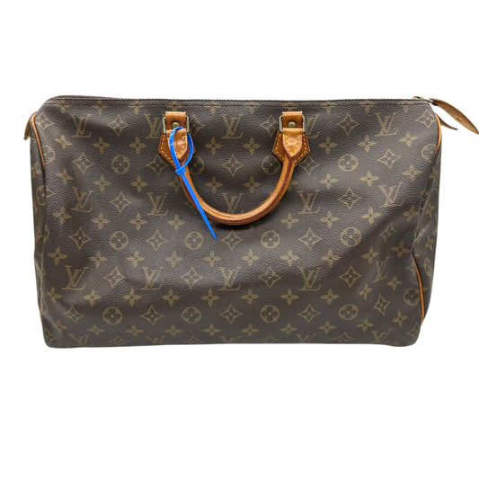 Duffle And Weekender Luxury Designer By Louis Vuitton In Brown, Size:Medium