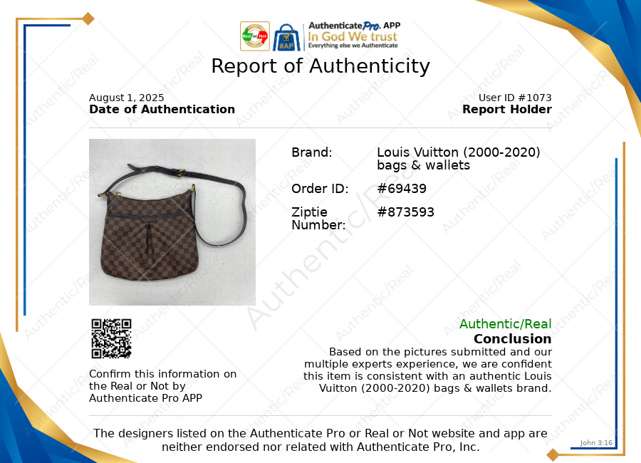 CROSSBODY LUXURY DESIGNER by LOUIS VUITTON In BROWN, Size: MEDIUM