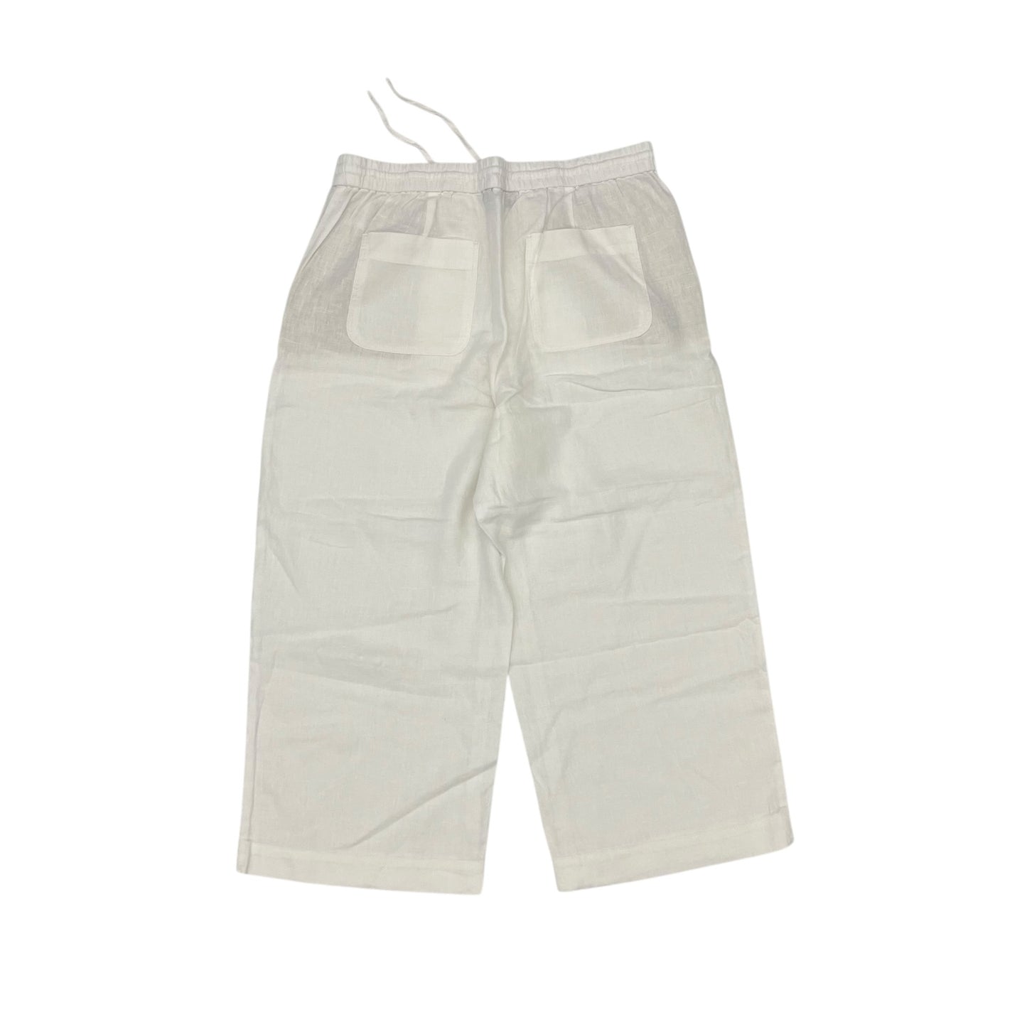 Pants Linen By Talbots In Cream, Size:10