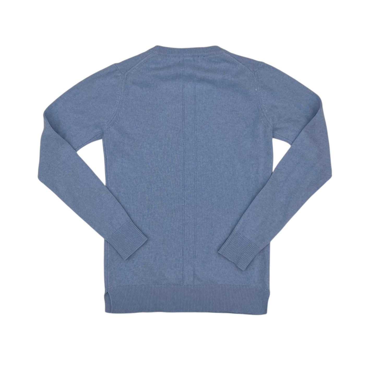 Sweater Cashmere By Clothes Mentor In Blue, Size:Xs