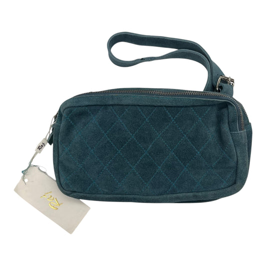 Belt Bag Leather By Cmb In Blue, Size:Medium