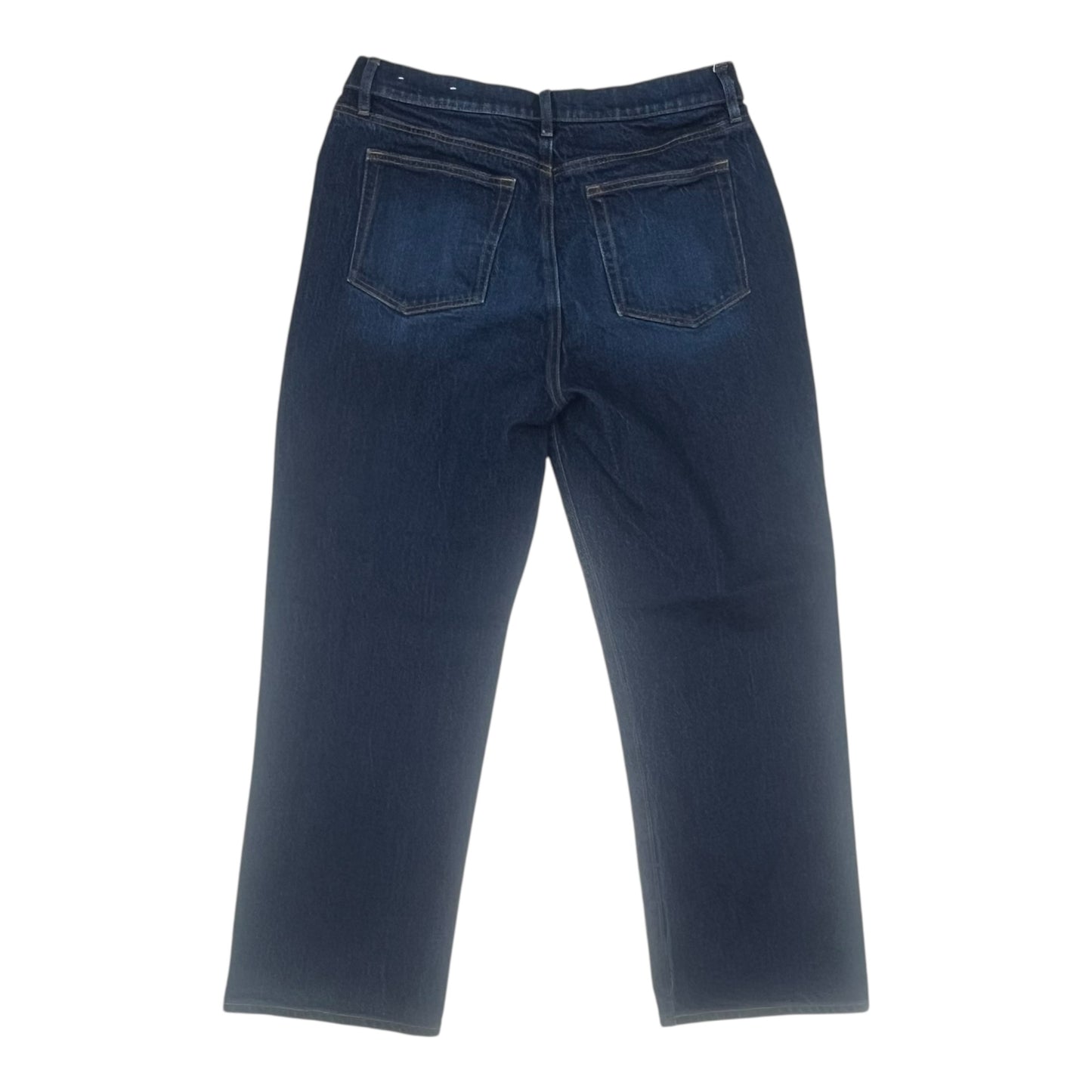 Jeans Straight By Loft In Blue Denim, Size:12