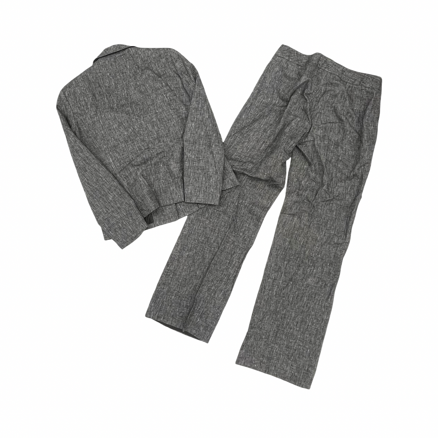 Pants Suit 2Pc By Evan-Picone In Grey, Size:M