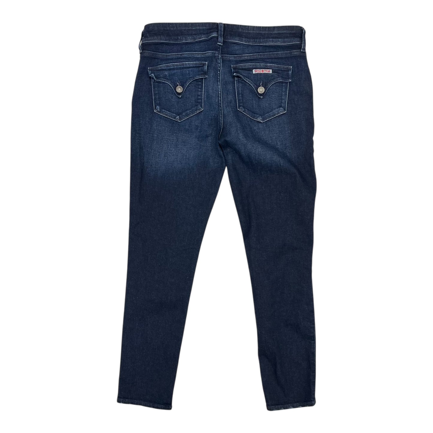 Jeans Skinny By Hudson In Blue Denim, Size:14