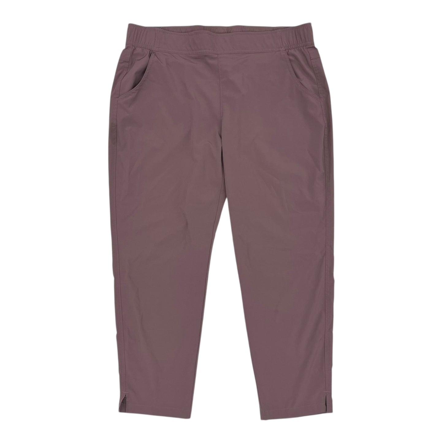 Athletic Pants By Eddie Bauer In Mauve, Size:L