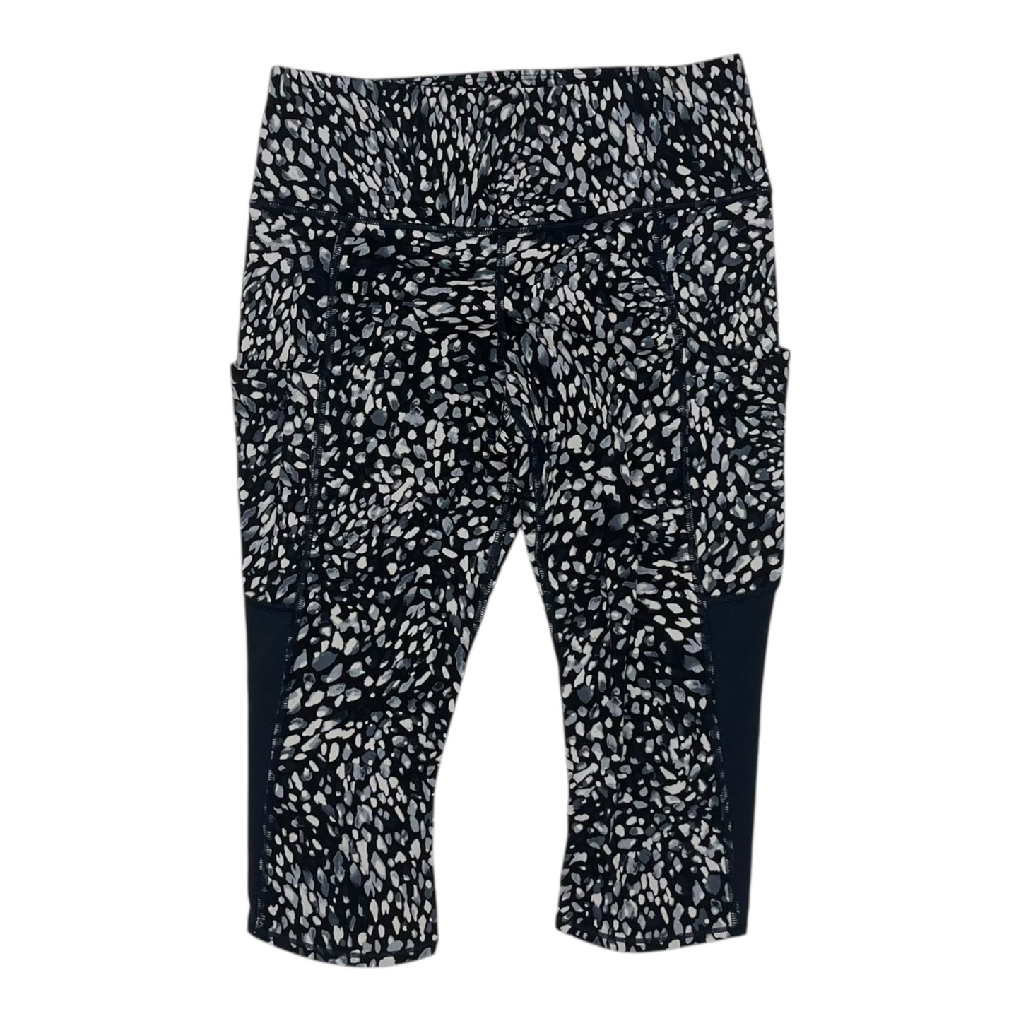 Athletic Leggings Capris By Athleta In Blue, Size:M
