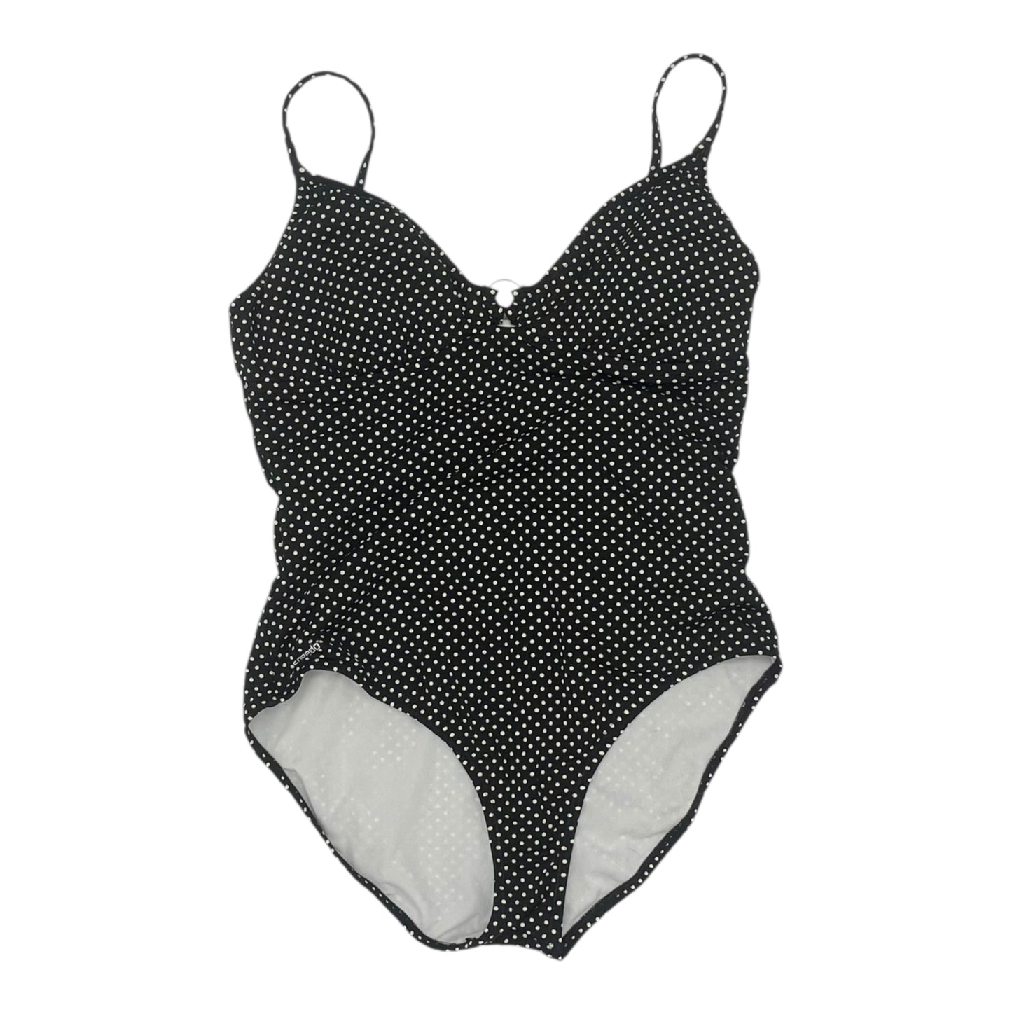 Swimsuit By Cme In Polkadot Pattern, Size:1X