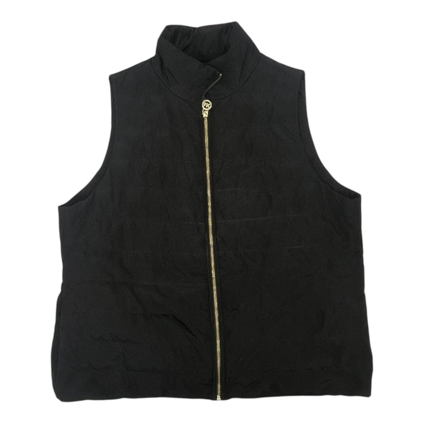 Vest Designer By Michael Kors In Black, Size:1X
