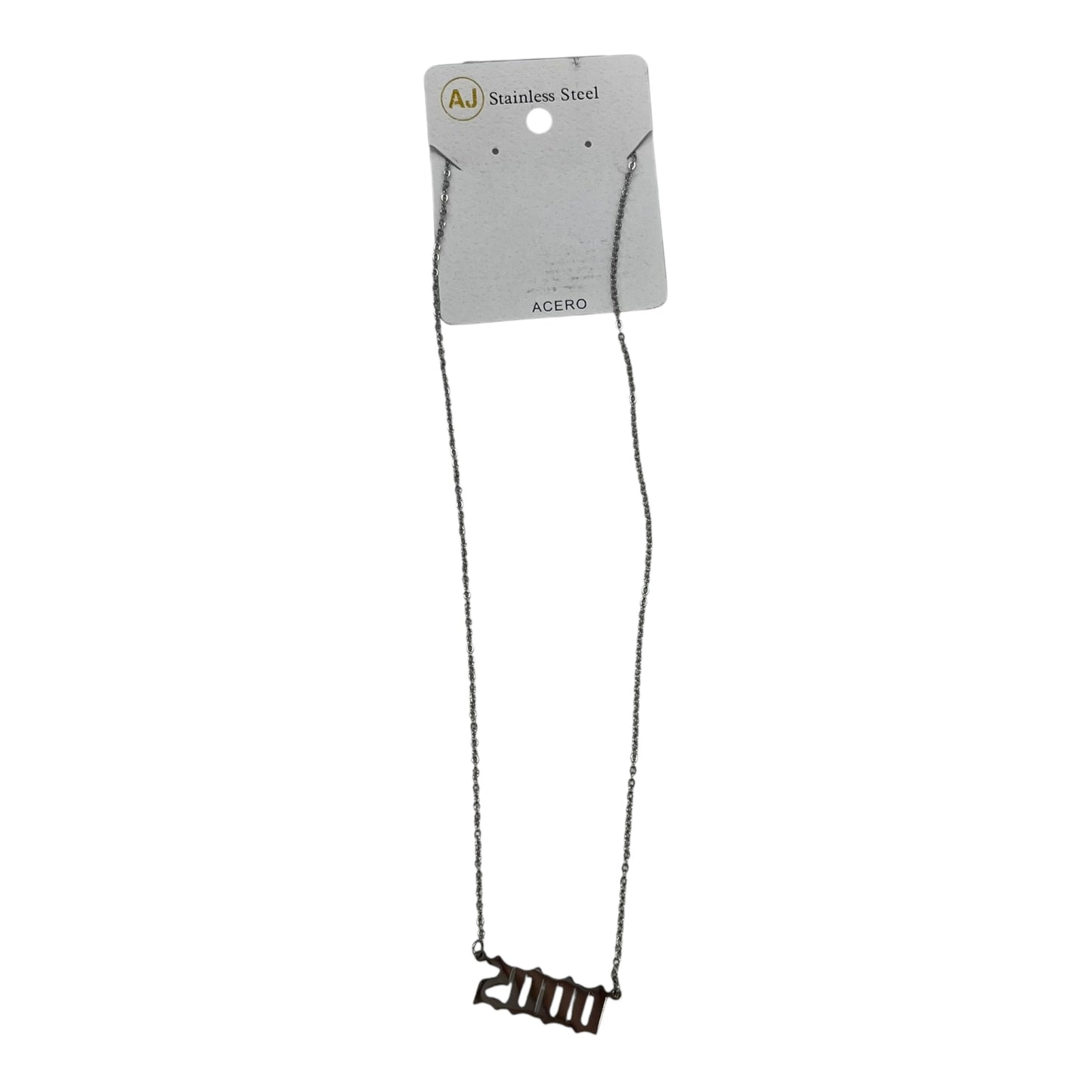 Necklace Charm By Clothes Mentor In Silver