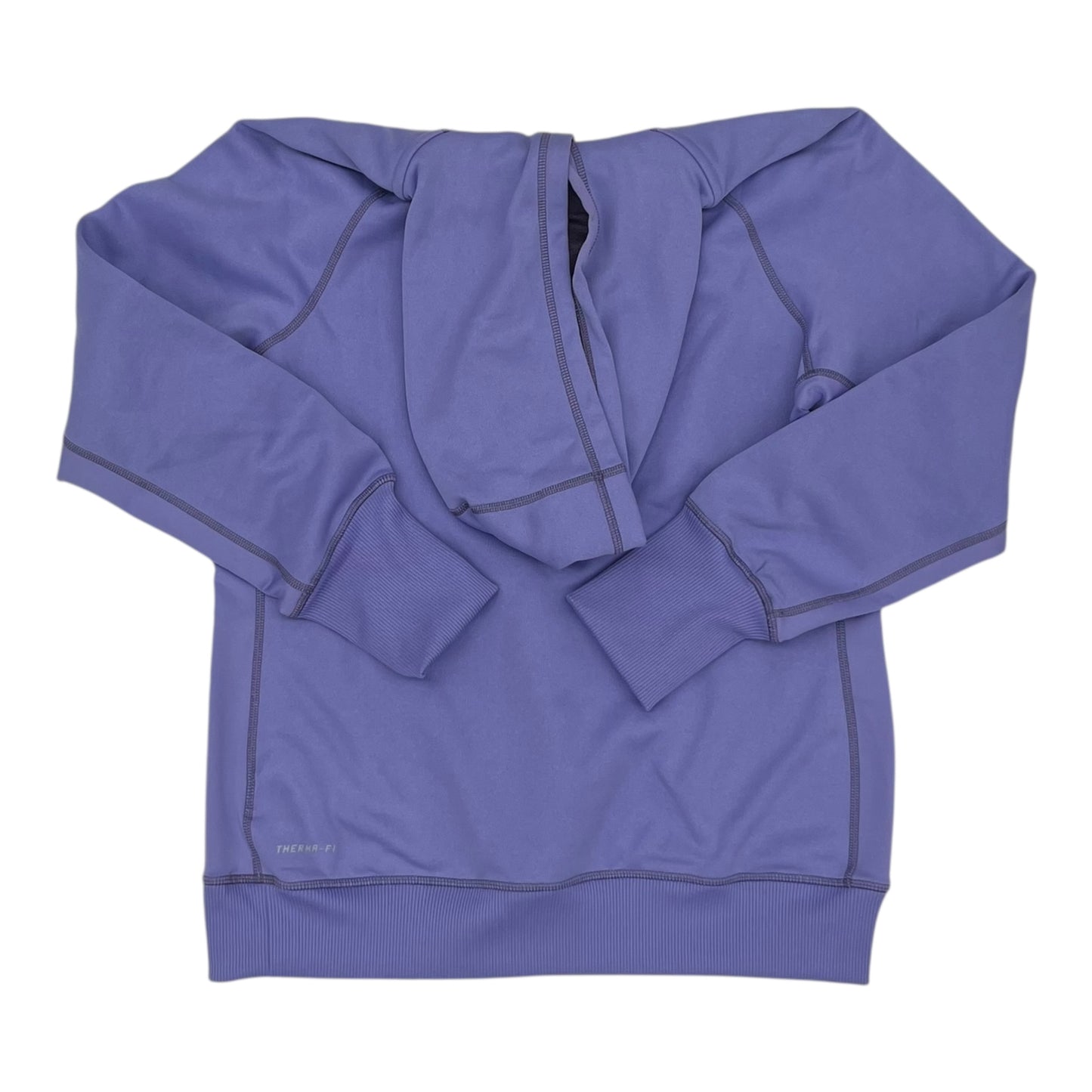 Athletic Sweatshirt Hoodie By Nike Apparel In Purple, Size:L