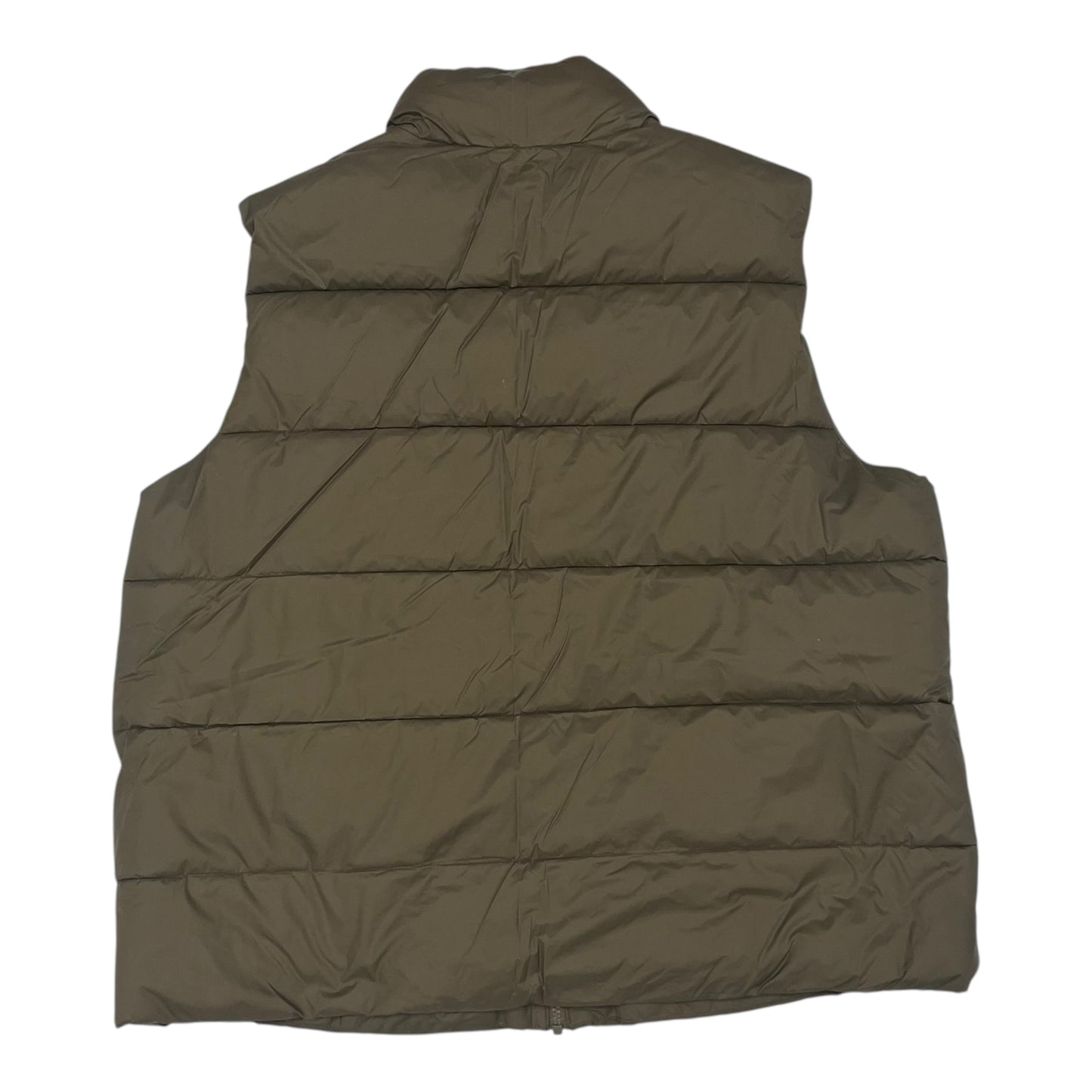 Vest Puffer & Quilted By Gap In Tan, Size:Xxl