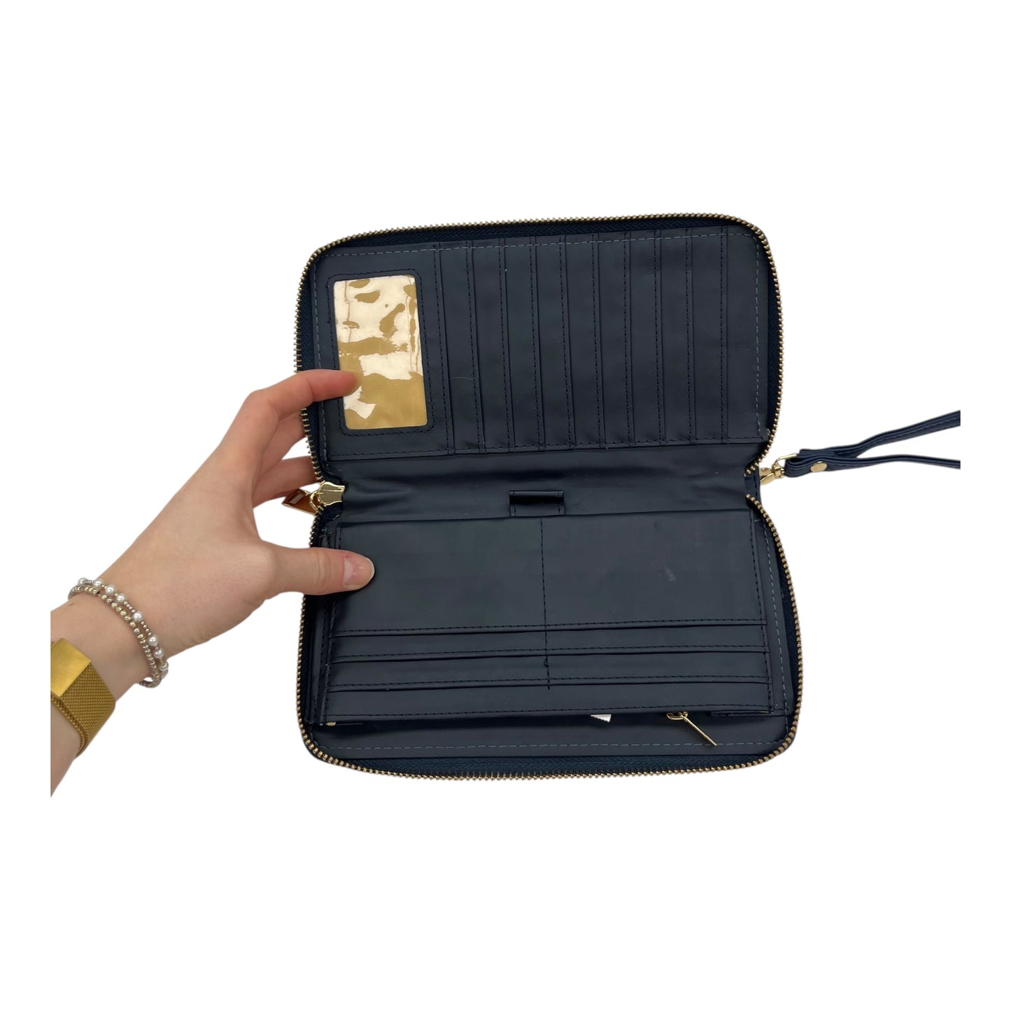 Wallet By Cmf In Blue, Size:Large
